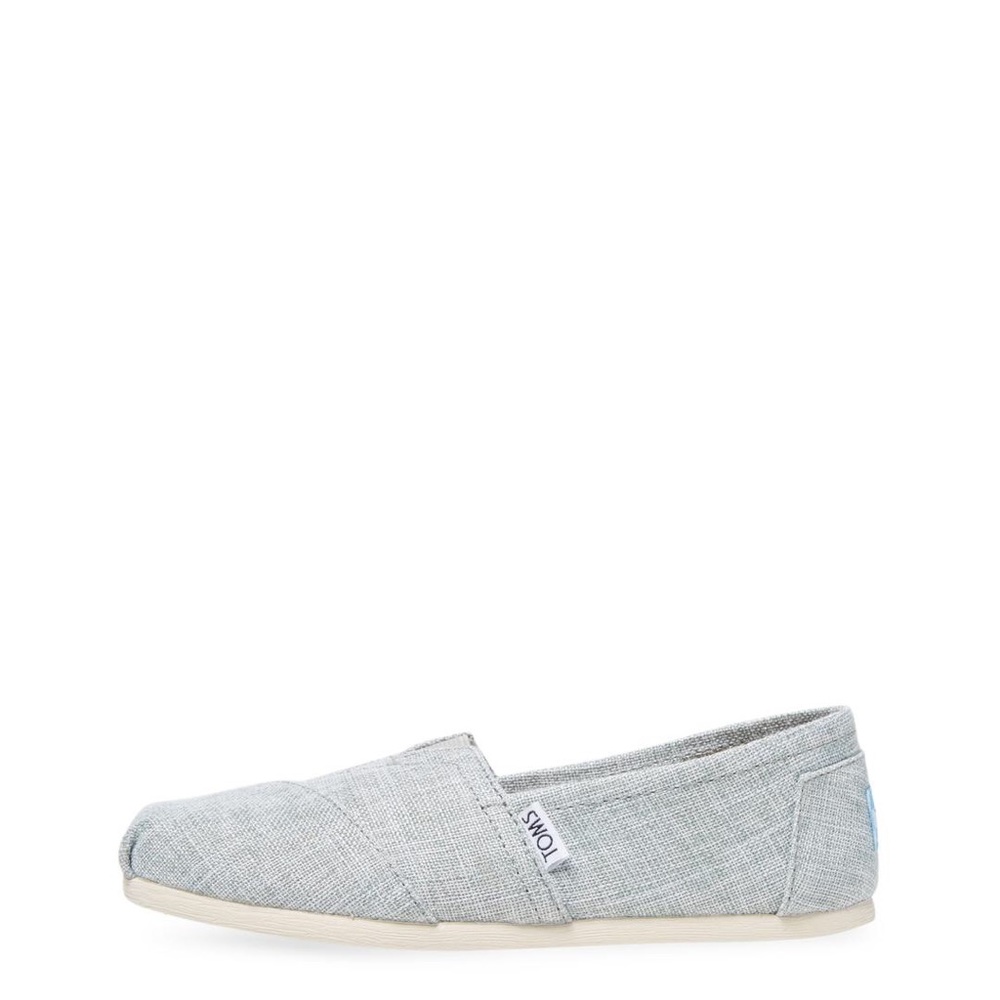 50% OFF TOMS: V-Notch Grey Alpargata